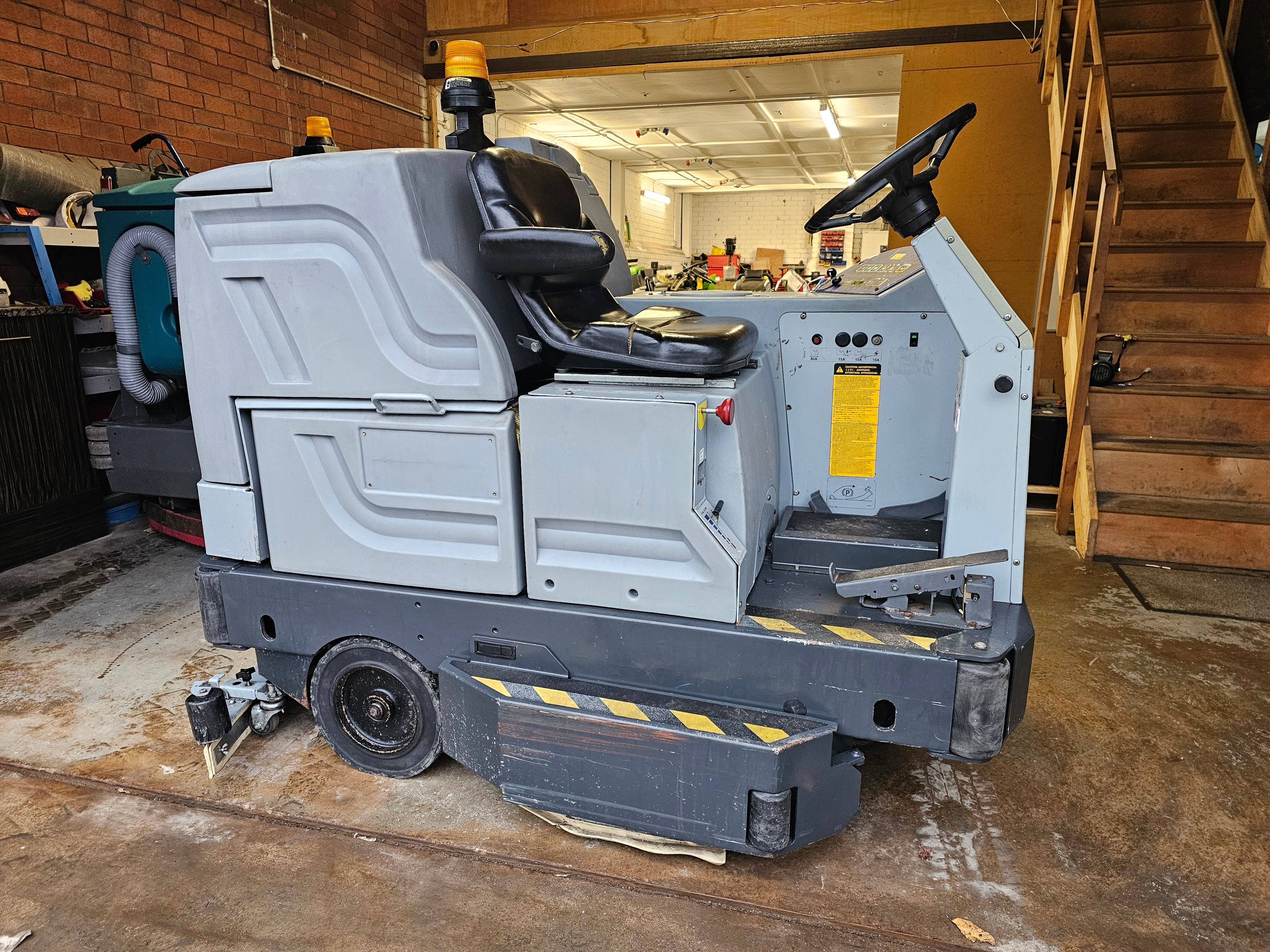 Nilfisk BR1100 LARGE Ride-On Scrubber Dryer for 5 Day Hire
