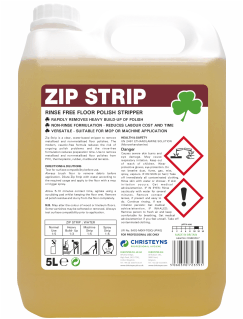 Clover Zip Strip  Rinse-Free Floor Polish Stripper 5L