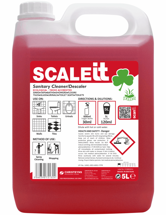 Clover ScaleIT, Sanitary Cleaner & Descaler 5L