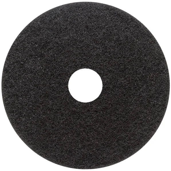 Floor Maintenance Pads, Black 24", Box of 5