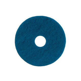 Floor Maintenance Pads, Blue 17", Box of 5