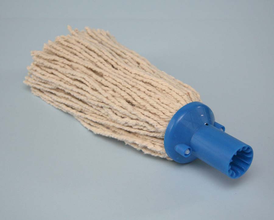 Plastic Socket Mop, Blue, 10 Pack