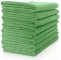 Microfibre ClothS, Green, 10 Pack