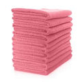 Microfibre Cloths, Red, 10 Pack